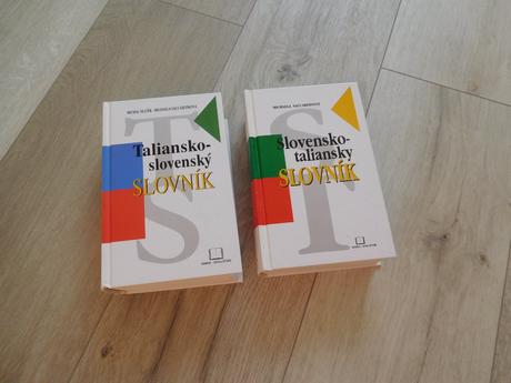 Taliansko-slovenský slovník 2 x,, 