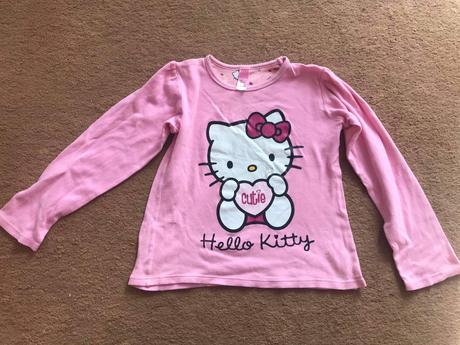 Pyzamovy vrch 134-140 hello kitty, sanrio,140