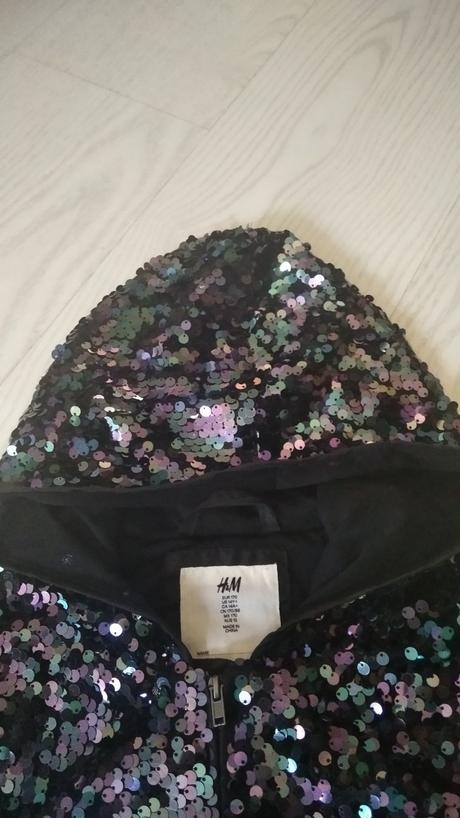 Filtrova mikina s kapucňou, h&m,170