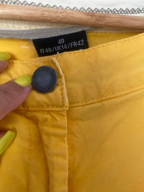 Žlté letné nohavice č.40, colours of the world,40