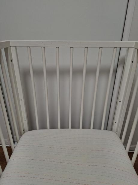 Detská drevená postielka, šírka (cm): 60,dĺžka (cm): 120