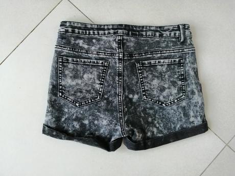 Dámske riflové kraťasy, gate,36