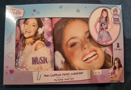 Detská zástera na varenie/pečenie disney, violetta,