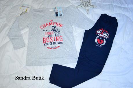 Detské bavlnené pyžamo pre -násť ročných, 140 - 170