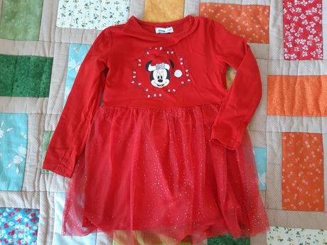 Minnie vianocne saty, sinsay,110
