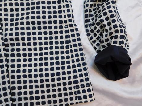 Luxusny obojstranný kabát/plašt, 36