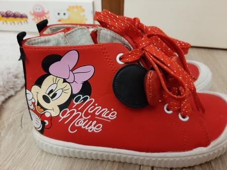 Kotníkové plátenky minnie maus, disney,31