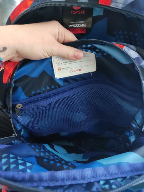 Topgal školský batoh a peračník,