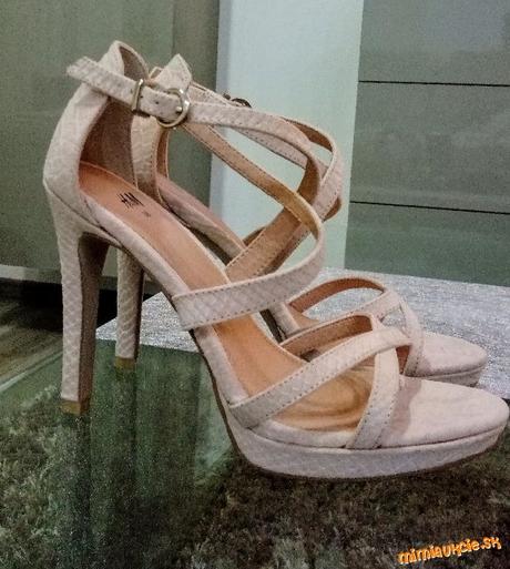 Sandálky na leto, h&m,36