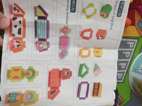 Kocky, building toys,bristle farm blocks, 