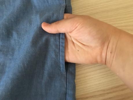 Rifľové šaty, h&m,146