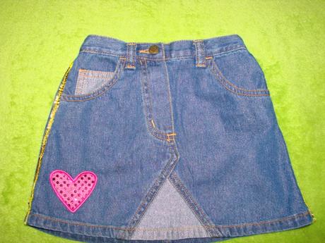 Riflová sukňa, ladybird,92