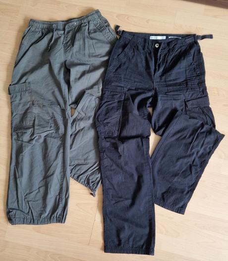 Kapsáčové nohavice bershka, bershka,34