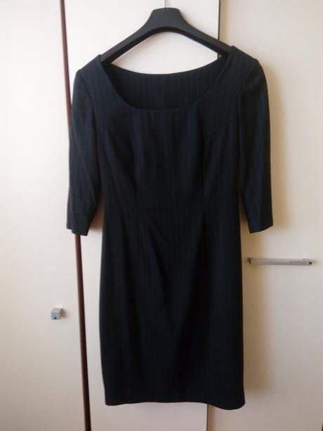 Elegantné čierne šaty, 38