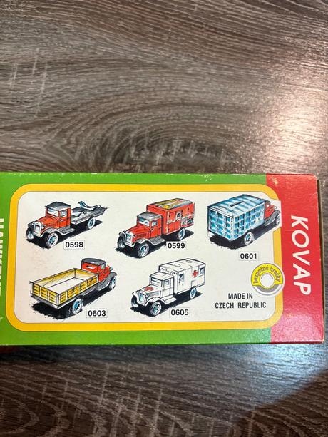 Kovap - zberatelska seria , nakladne auto, 
