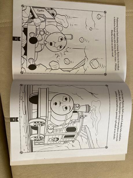 Knihy omaľovánky a úlohy tomáš a kamarati, 