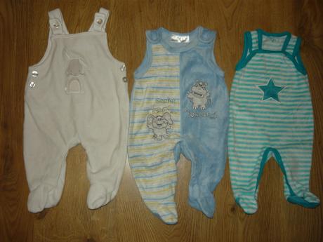 Teplé polodupačky viac kusov  -56, hema,50