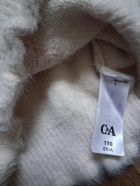 Mäkúčky pulóvrik, c&a,110