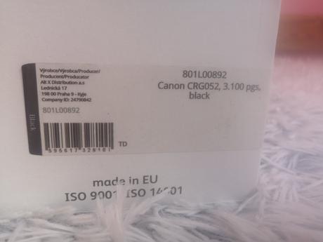 Canon crg-052 toner, canon