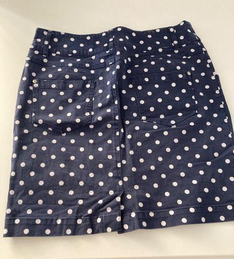 Bodkovaná sukňa, bonprix,38