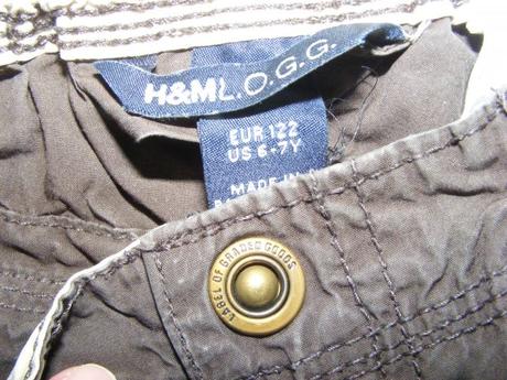 Bermudy - kraťasy zn. h&m - 122/128, h&m,122