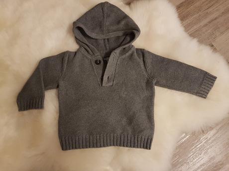 Pulóver s kapucňou, h&m,74