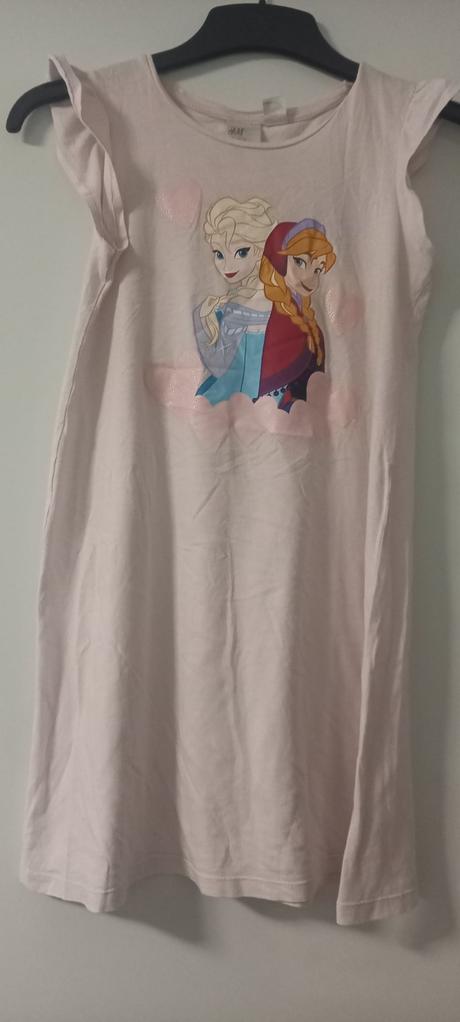 Nočná košeľa frozen 122-128, h&m,122