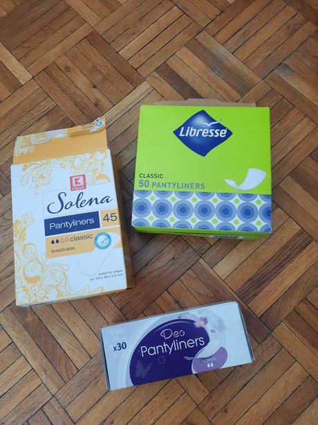 Dámske hygienické vložky, 