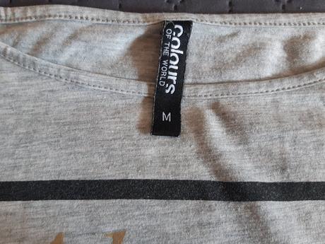 Sivé tričko, colours of the world,m