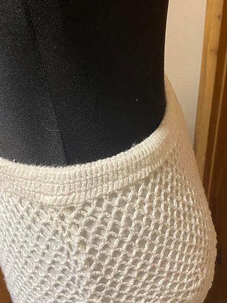 Háčkovaná sukňa / šaty, m