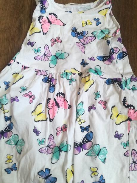 Dievčenské saty, h&m,122