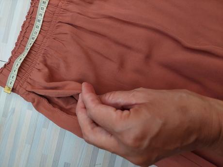 Široké letné nohavice, h&m,xs