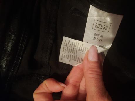 Nohavice elegantné, úzke, obtiahnuté, orsay,32