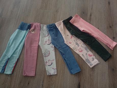 Legíny veľkosť 92, 7 kusov, pepco,92