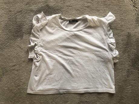 Biely top zn. zara, zara,xs
