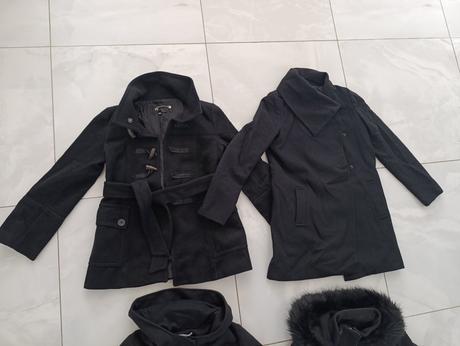 Dámsky kabát 4ks skvely stav, benetton,m