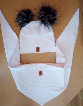 Jesenný set s brmbolcami,