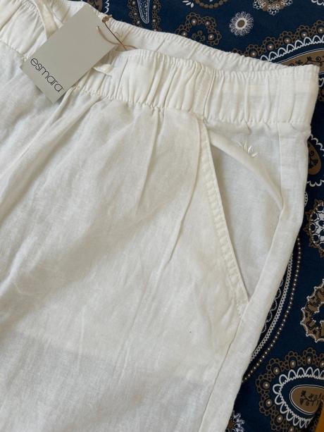Ľanové nohavice, esmara,42