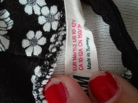 Prevezovací svetrík, h&m,146