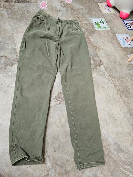 Kaki nohavice 36/38, c&a,38