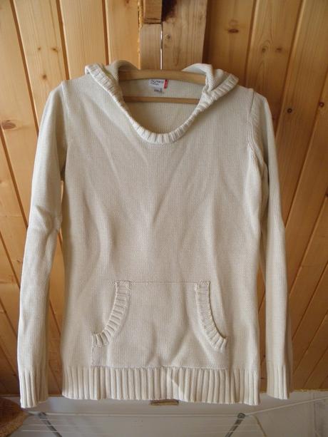 Sveter s kapucnou, outfit,s