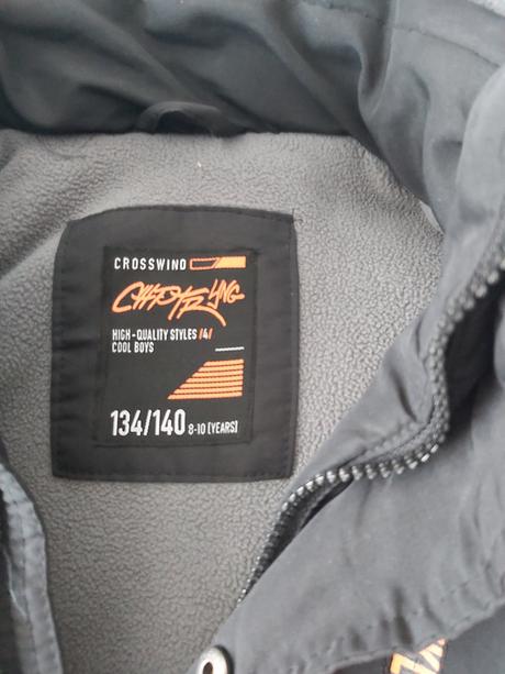 Zimná bunda crosswind 134/140, 134