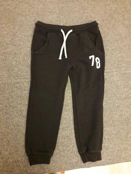 Čierne tepláky - veľkosť 104-110, calliope,110