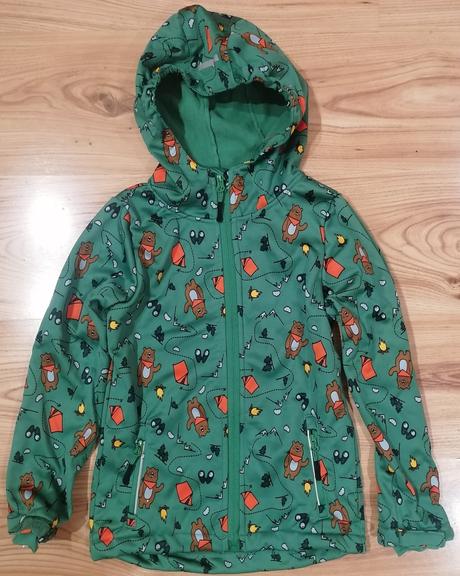 Softshelová bunda, lupilu,110 / 116