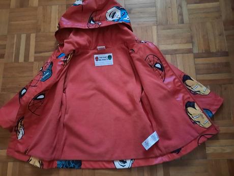 Chlapčenská bunda, marvel,98
