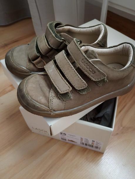 Chlapčenské prechodné kožené topánky, lasocki,24