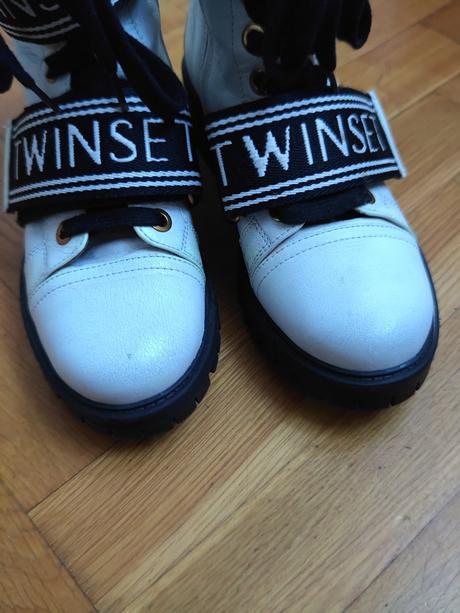 Twinset originál celokozenne workery, 37
