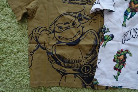 Tričká ninja korytnačky, h&m,98