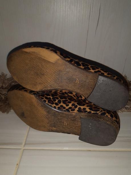 Dámske nízke čižmičky / topánočky leopard, 37