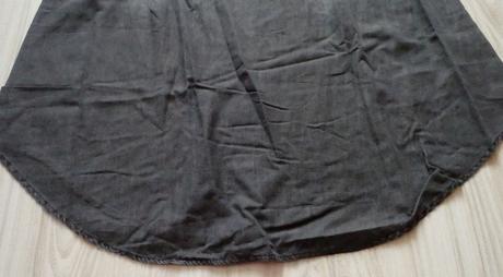 Letné šedočierne minišaty, v. l/xl, xl